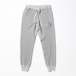 TACOMA FUJI RECORDS / Art Science Thought Nature SWEAT PANTS designed by Shuntaro Watanabe