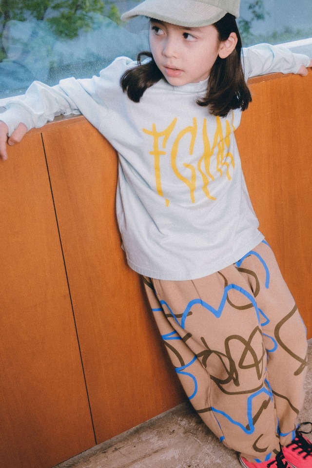 【MIN-NANO×frankygrow】GRAPHIC L/S TEE - FGMN / 0. 1