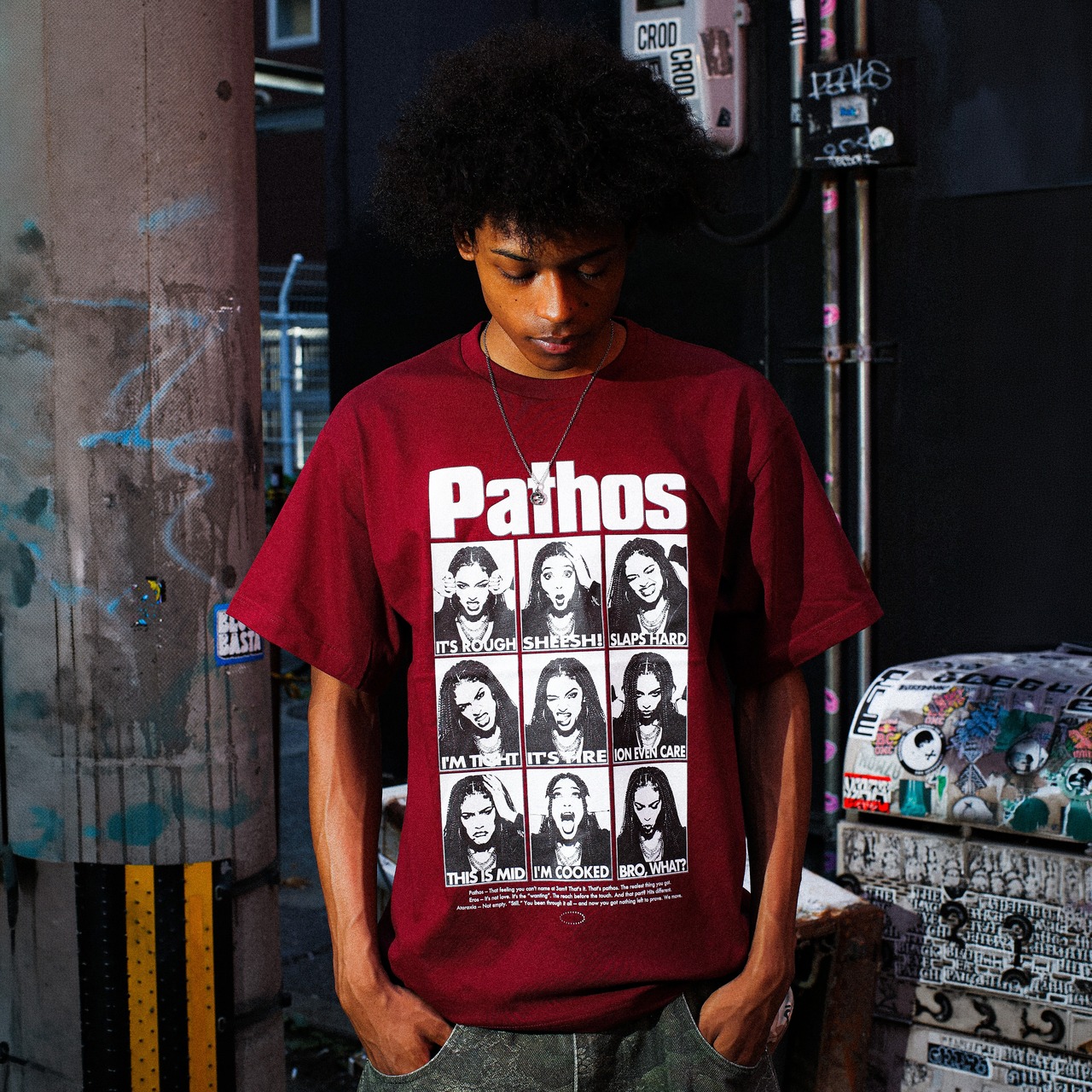 PATHOS PREMIUM COTTON BOX TEE