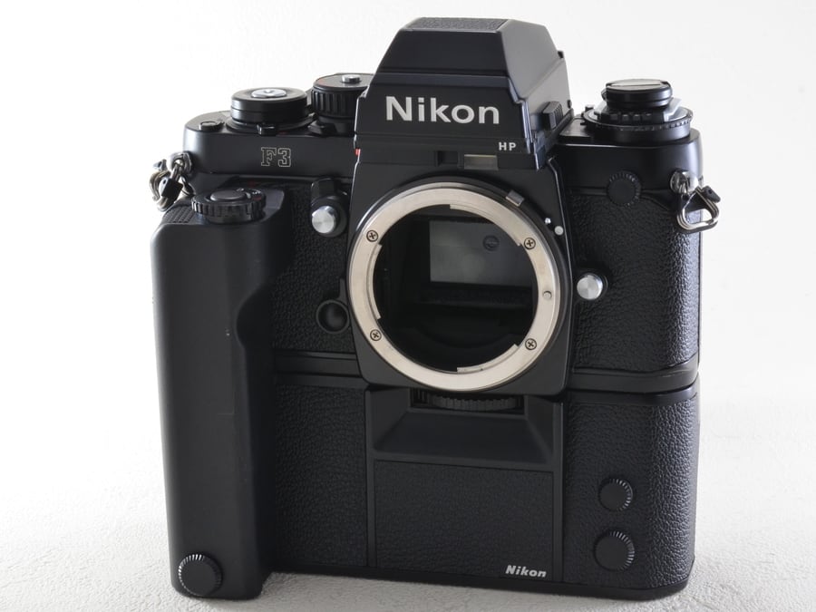 ニコン Nikon F3 HP + MD-4 モータードライブ 付属品付き