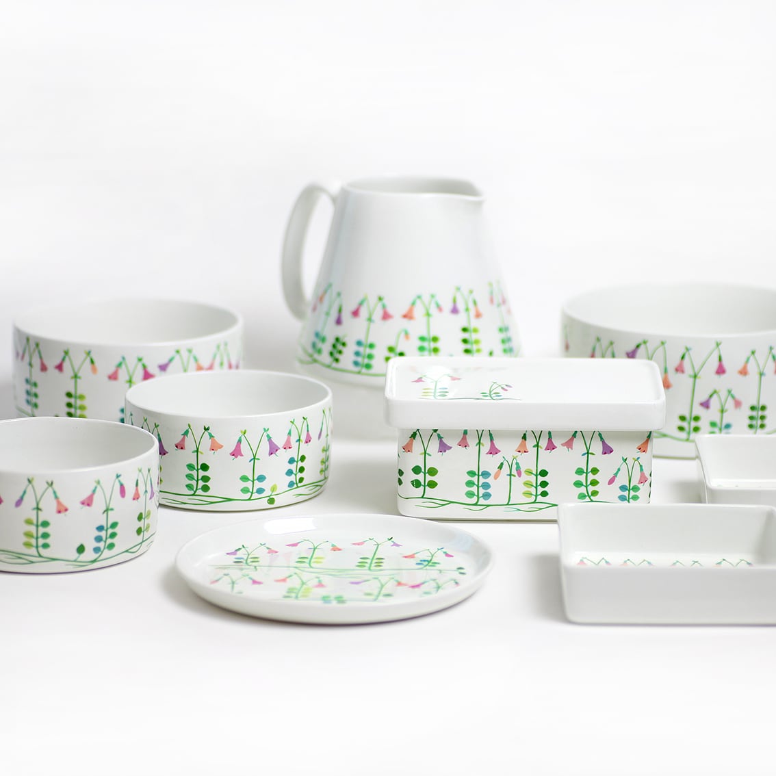 グスタフスベリ　リネア　18cmプレート　スティグ・リンドベリ グスタフスベリ リネア 18cmプレート スティグ・リンドベリ 復刻版