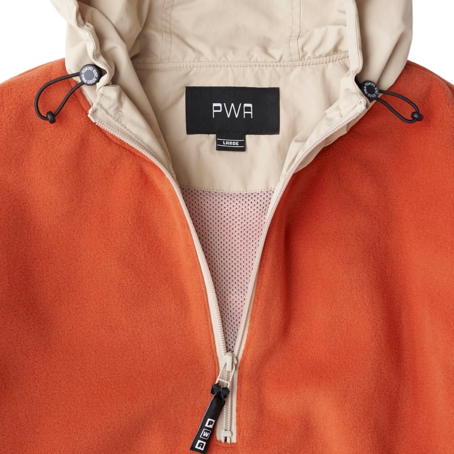PWA / POLARTEC ANORAK CARROT | THE NEWAGE CLUB