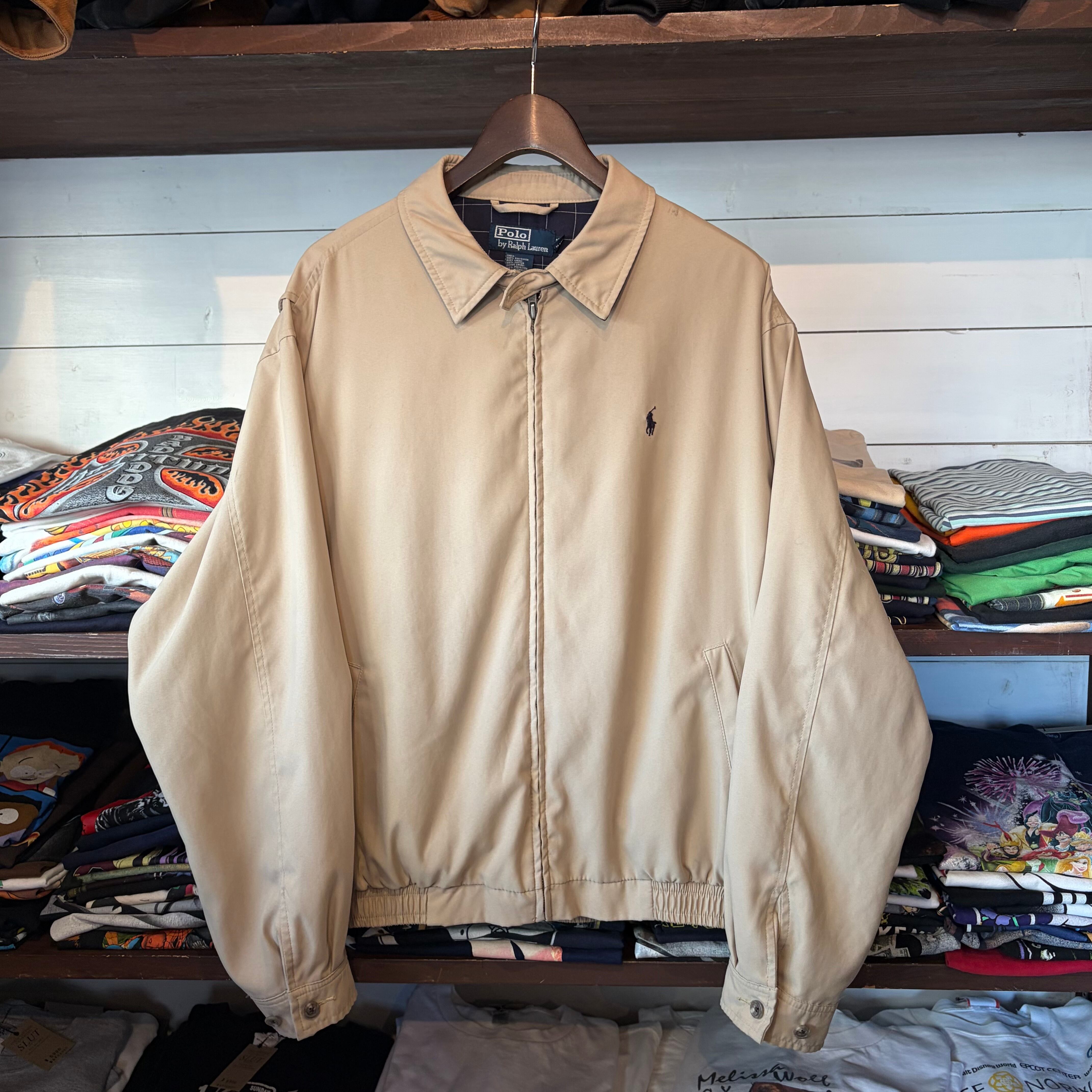 size L” Ralph Lauren Swing Top Jacket （Beige）”size L” ラルフ