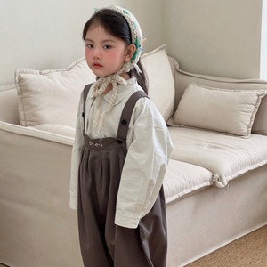 秋ドロップショルダーシャツ