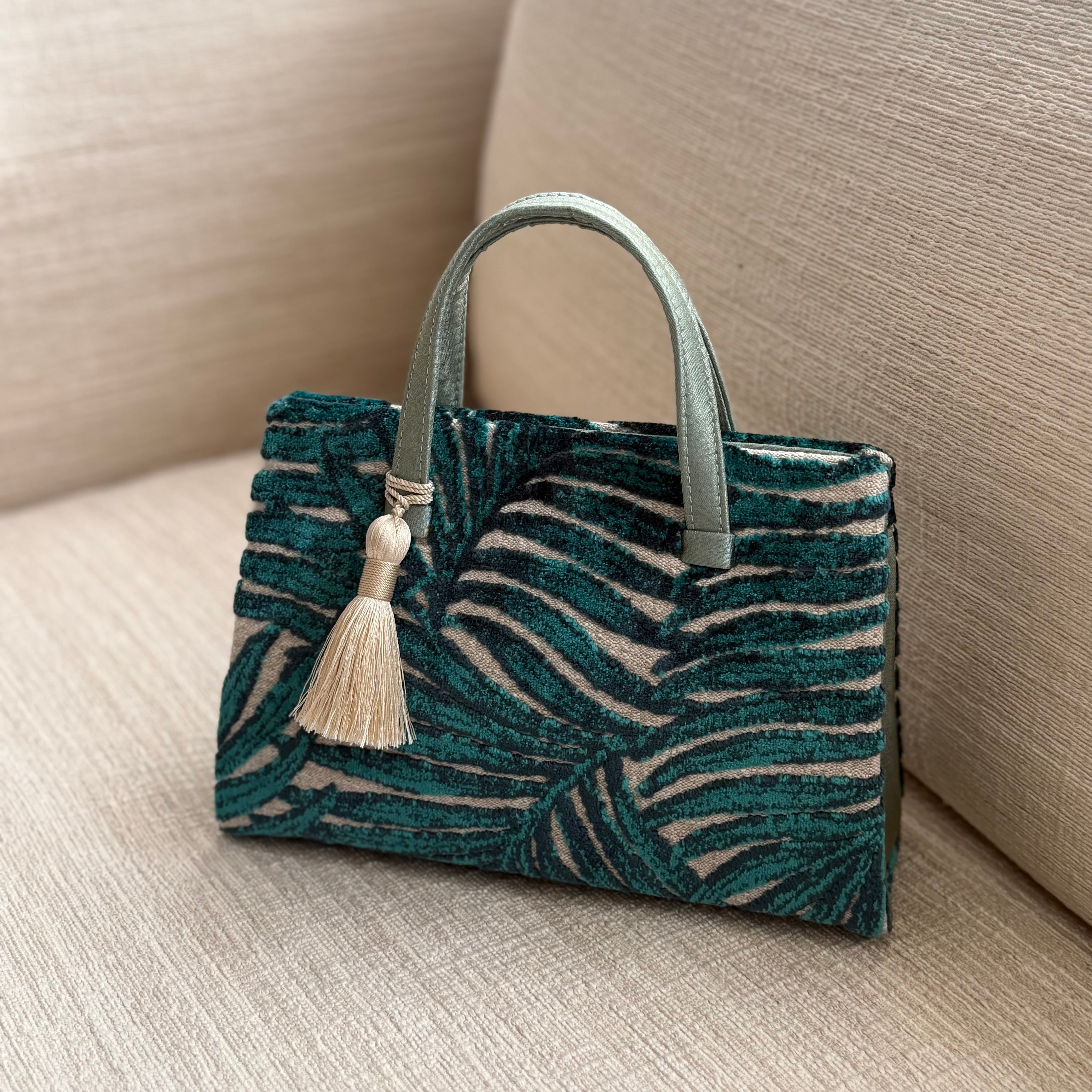 茶紗(ササ)/CICA LEAF ブルー