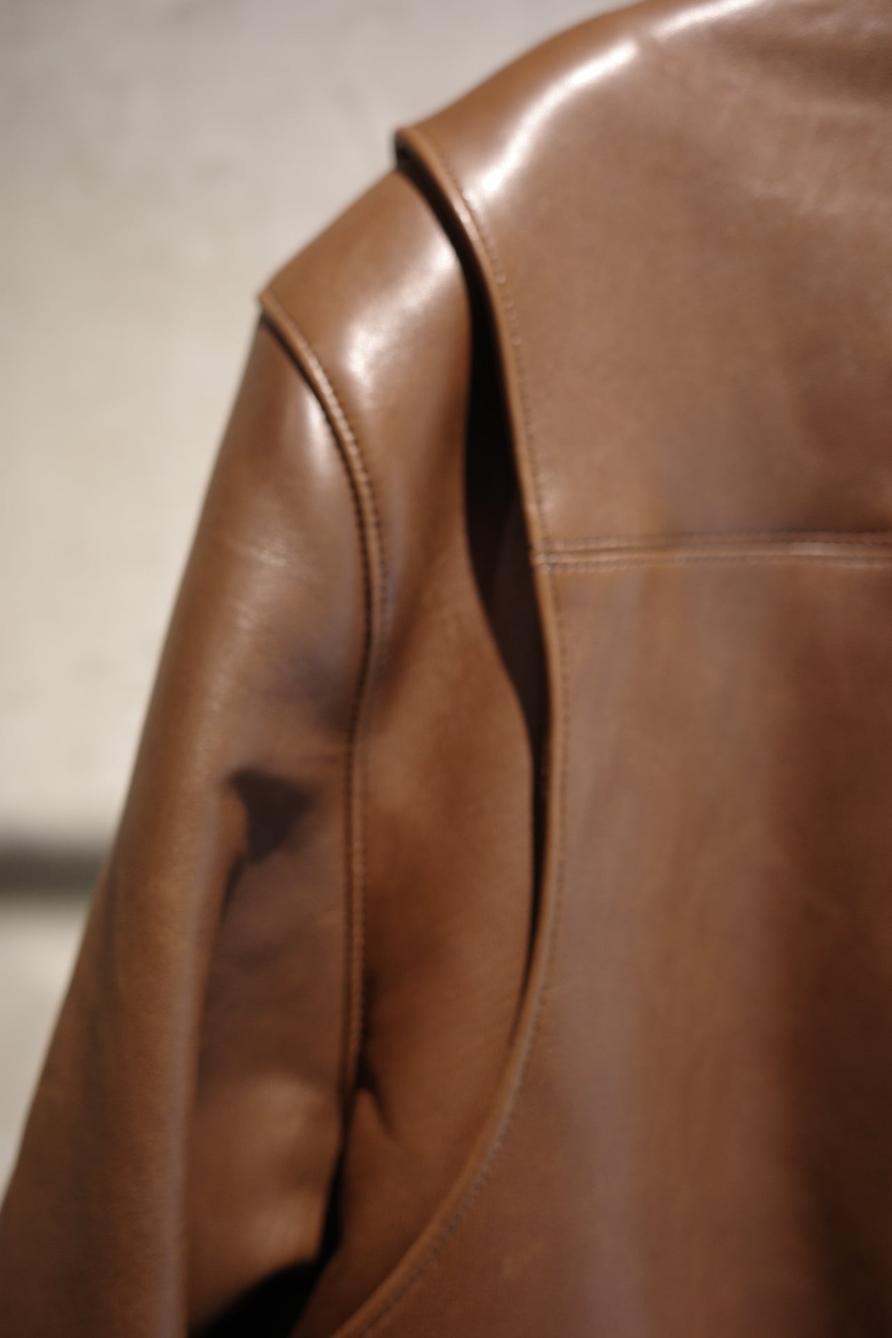 FUMIKA_UCHIDA/SHEEP LEATHER BLOUSON | ikasa.
