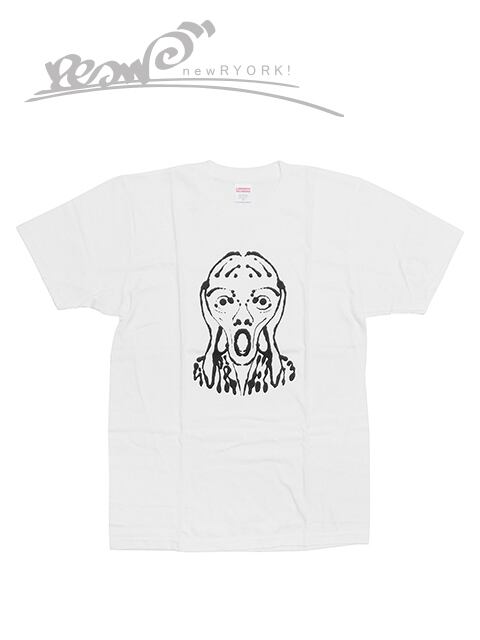 Supreme シュプリーム SCREAM TEE SST M メンズ Tシャツ ホワイト