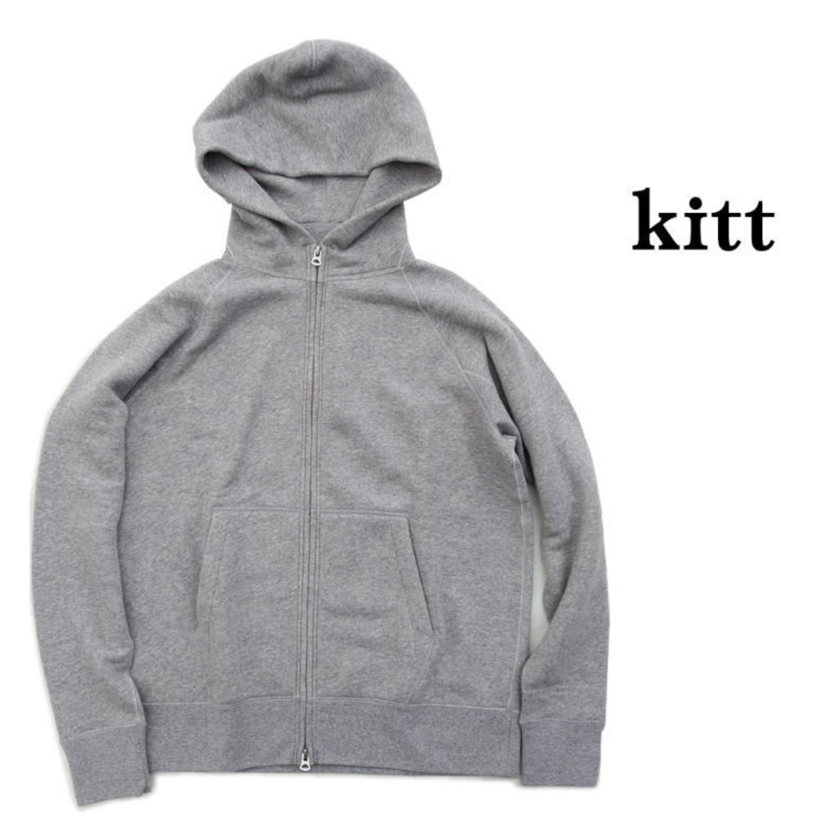 kitt （キット）Double Zip Hoodie ダブルジップフード 424-C03 