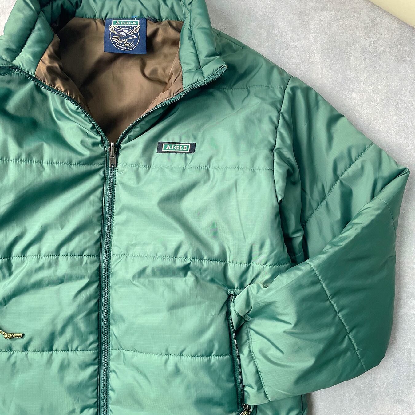AIGLE】 90s 中綿ブルゾン エーグル アウトドア 90年代 | オンライン
