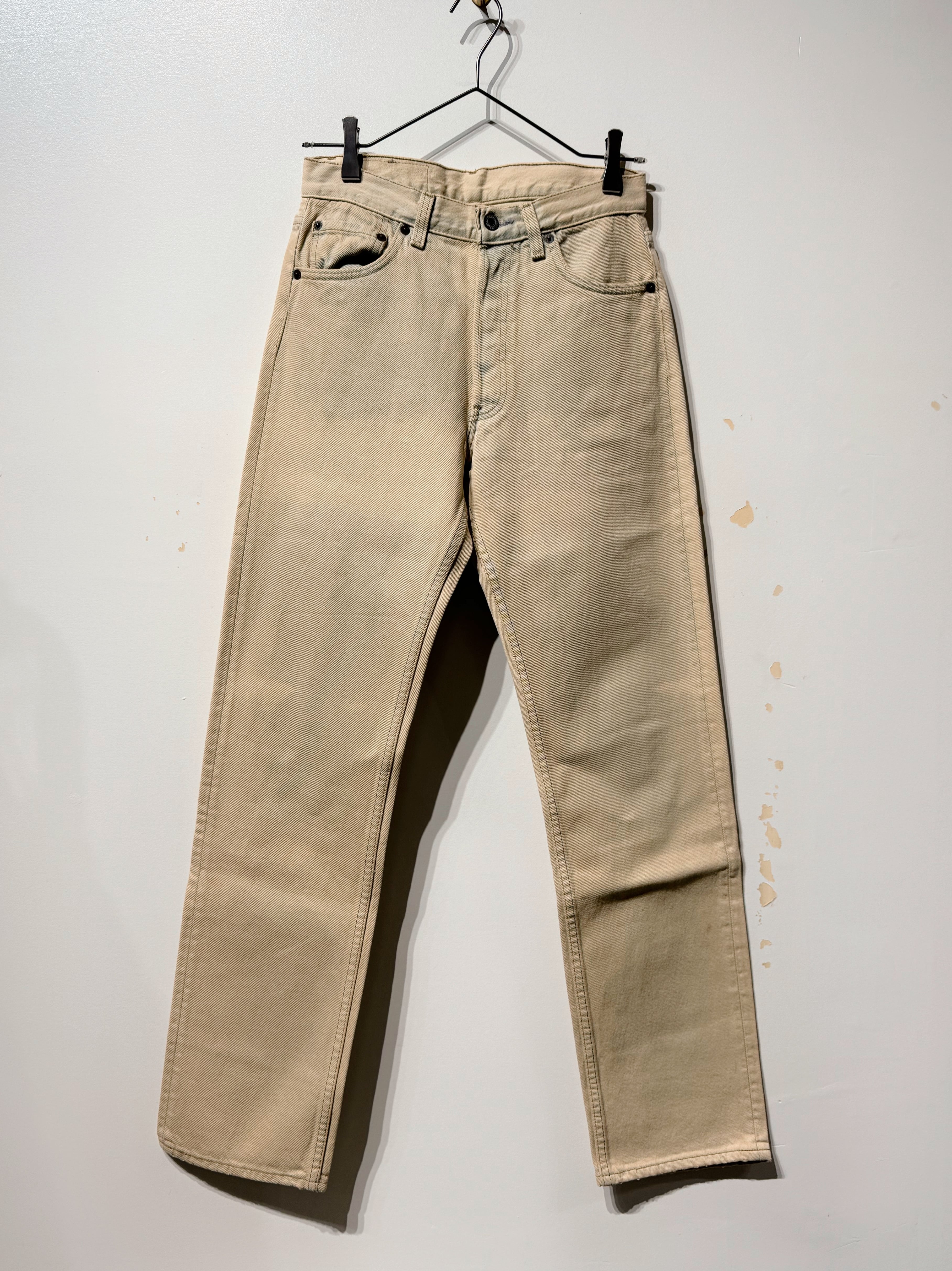 (PT271)90‘s Levi’s 501 overdye straight pants made in USA