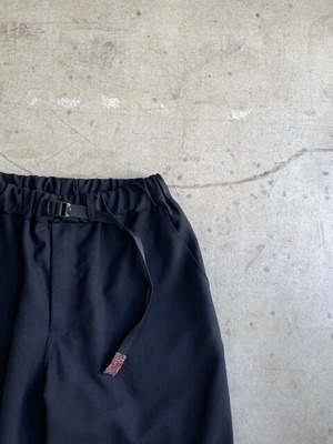 DA'S/Wide Pants "wool tonik"(ダズのウールトニック素材のワイドパンツ)