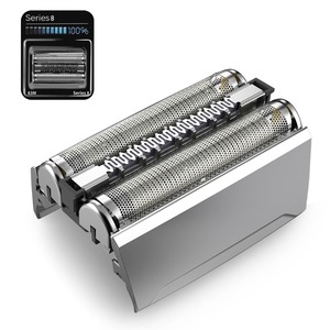 【数量限り】ブラウンシェーバー 対応 シリーズ8 替刃 F/C 83M 互換品 Braun Series 8 シェービング替刃 網刃・内刃一体型 メンズシェーバー用 電気シェーバー交換ヘッド 髭剃り交換ヘッド カミソリアクセサリ (83M シルバー)