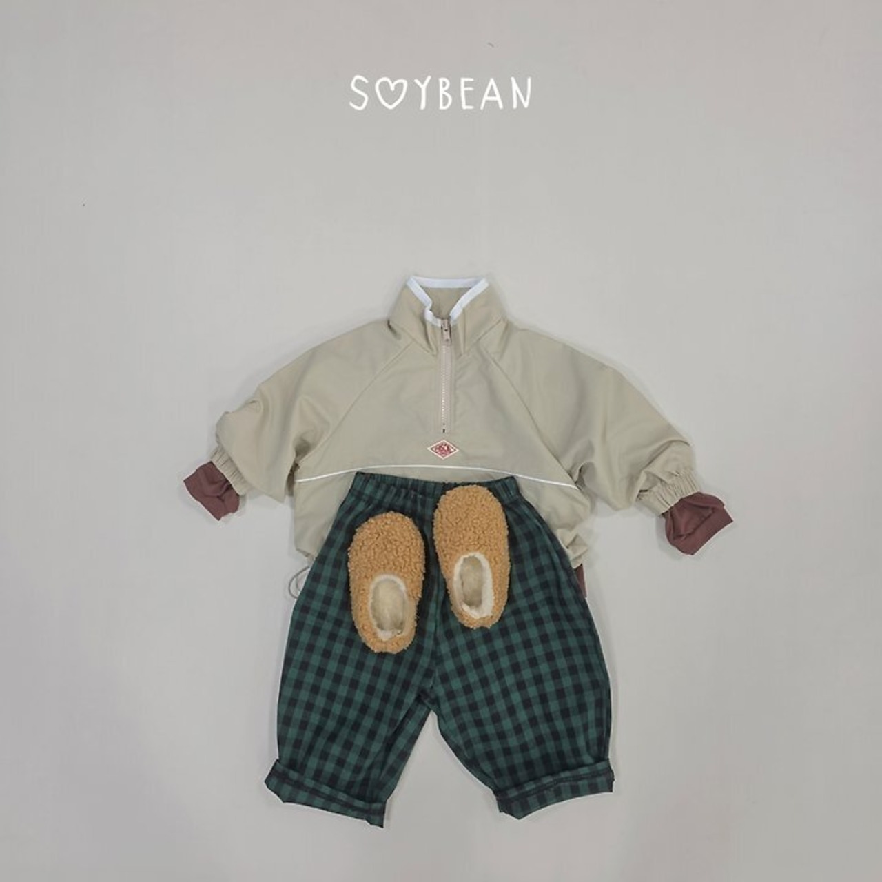 【取寄】SOYBEAN　ウィンドハーフジップアップ｜秋服｜韓国子供服｜ 26/AT