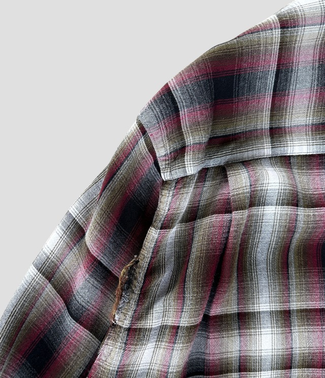 -Towncraft- Vintage 60s M Ombre Check Shirt