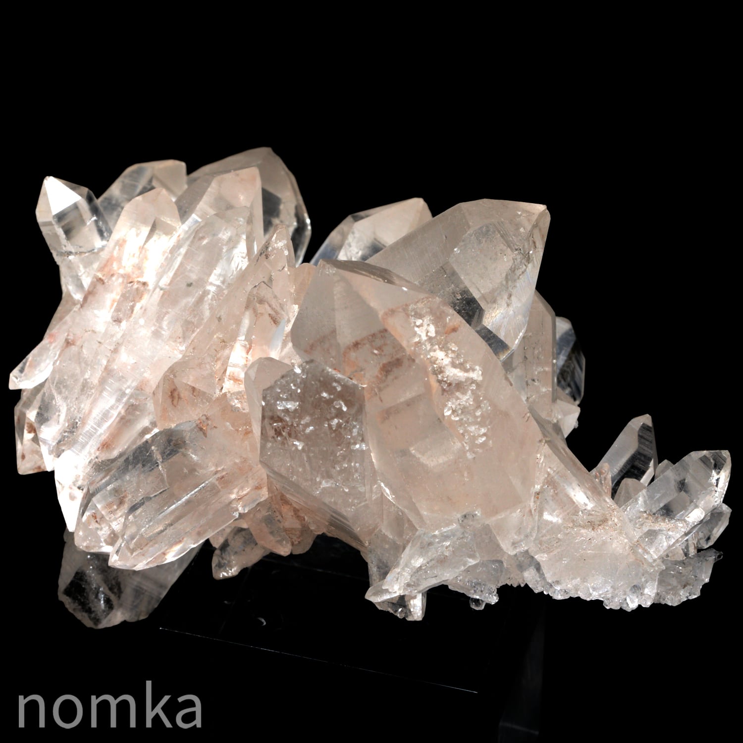 ヒマラヤ水晶クラスター656g　ピンク