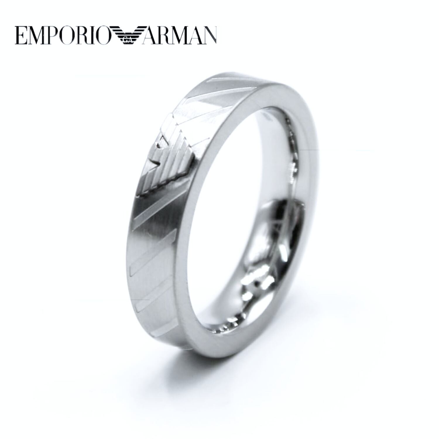 EMPORIO ARMANI EGS2924040 リング 指輪 メンズ 200 #M EMPORIO ARMANI エンポリオアルマーニ EGS2924040 リング RING