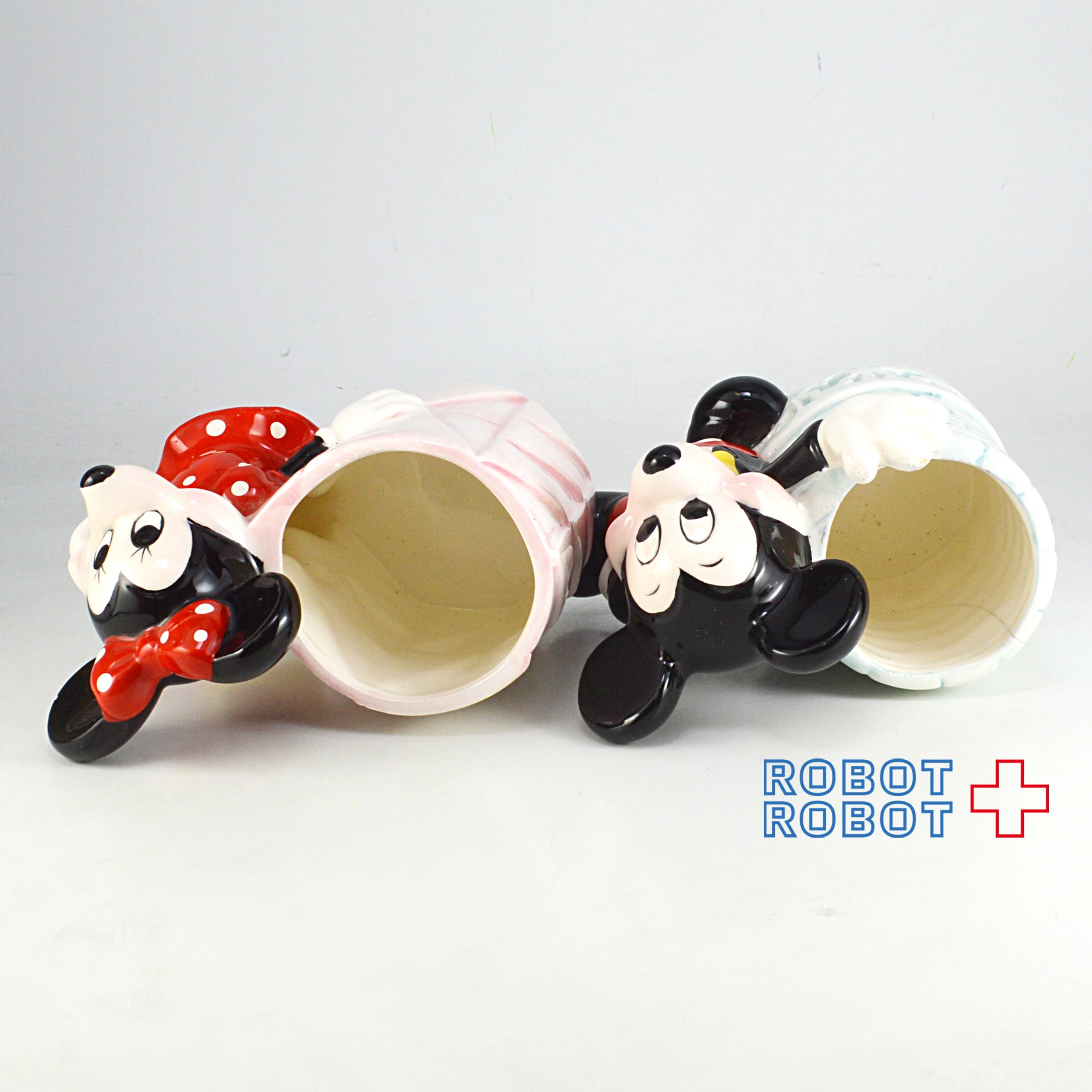 TDL 陶器 ペンスタンド ミッキー ミニー | ROBOTROBOT