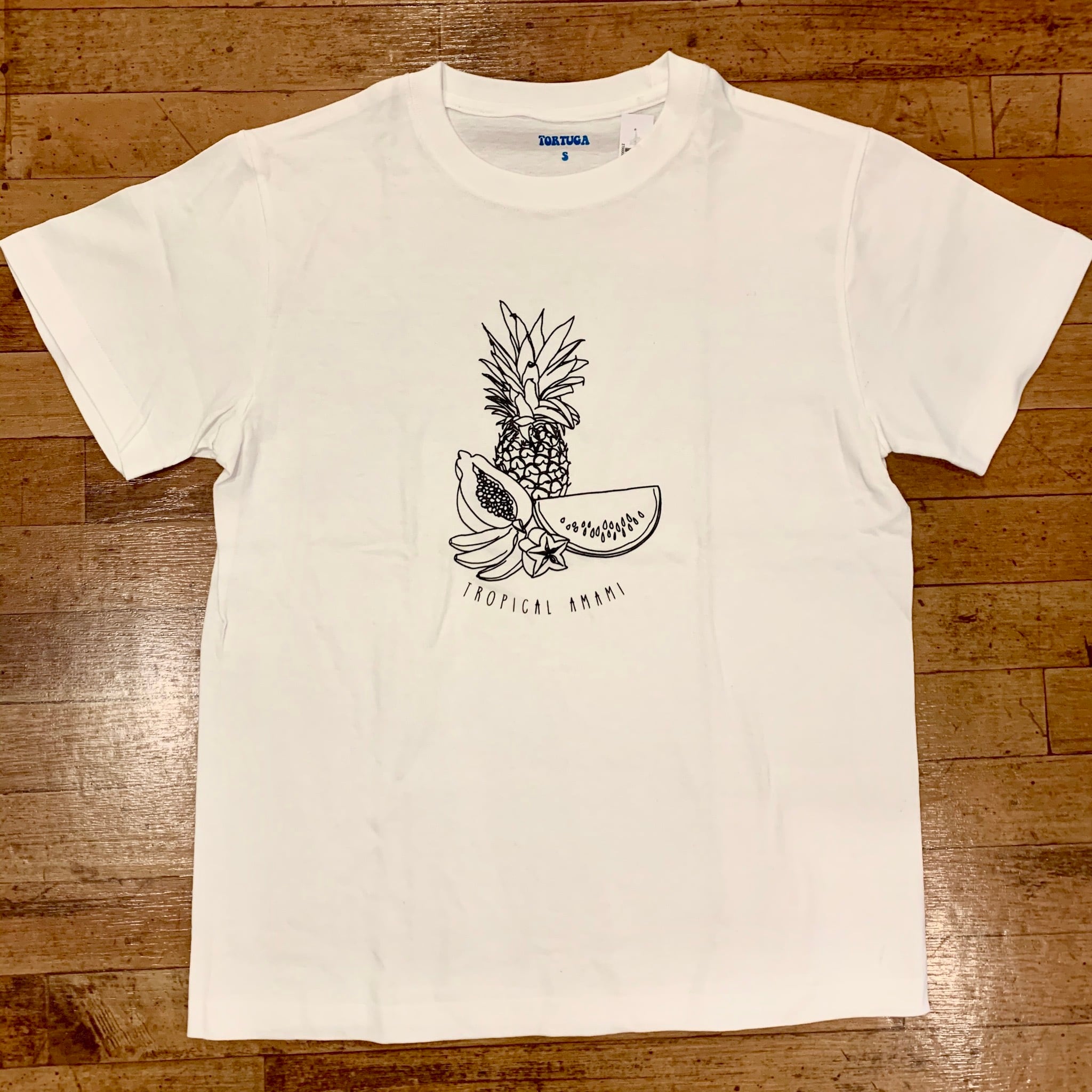 TORTUGAオリジナル トロピカル奄美Tシャツ（WHITE） | 奄美 TORTUGA（トルトゥーガ） powered by BASE