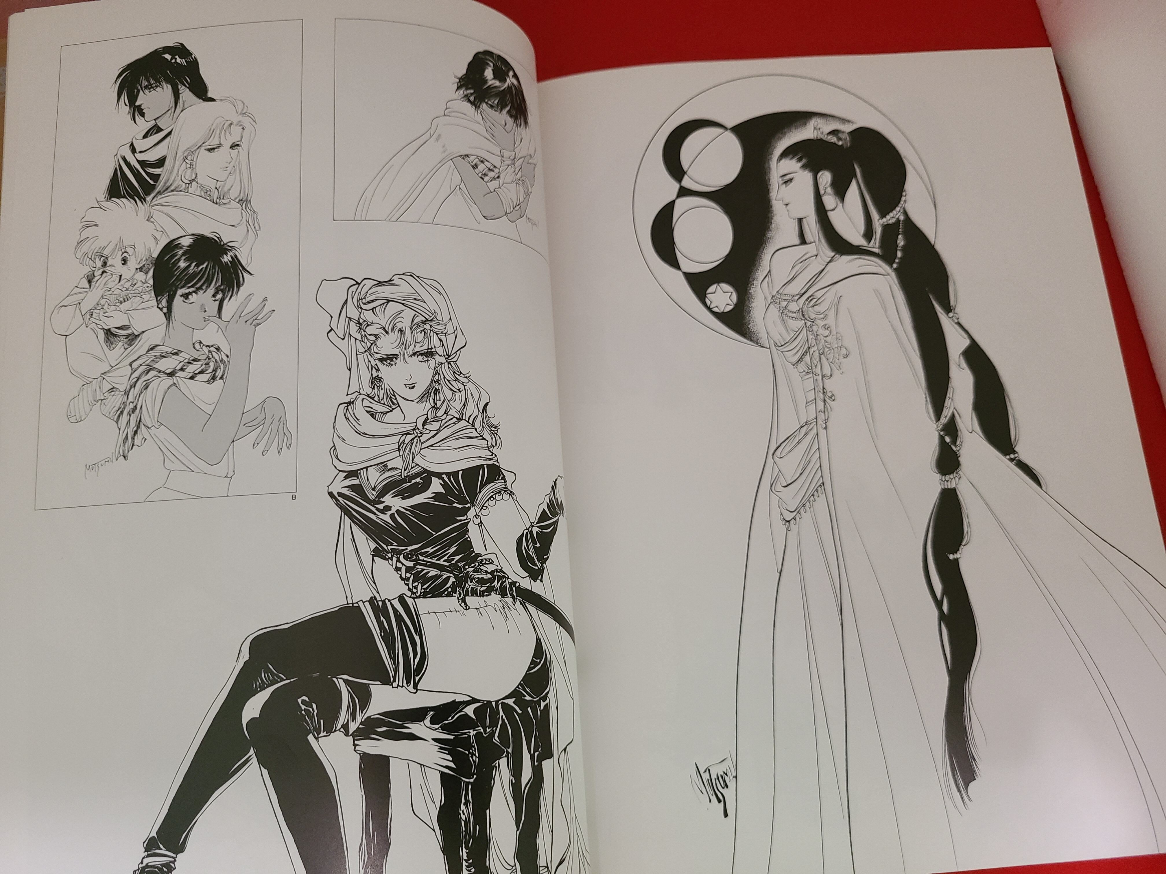 稀少！当時物 いのまたむつみ 画集 ｢風の大陸 UN BALLO IN MASCHERA