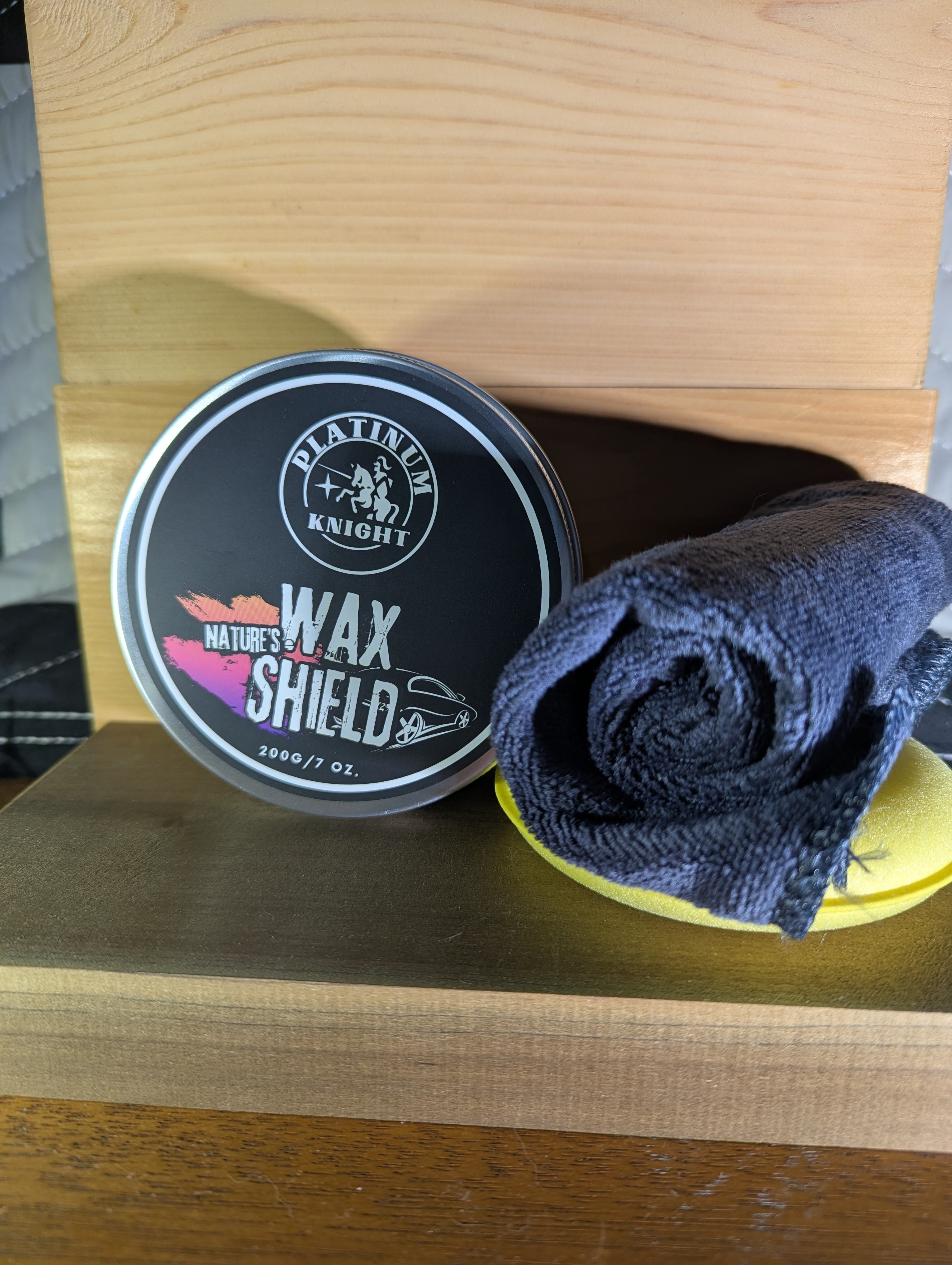PLATINUM KNIGHT♞ WAX SHIELDワックスシールド 200g箱付 | North Cat