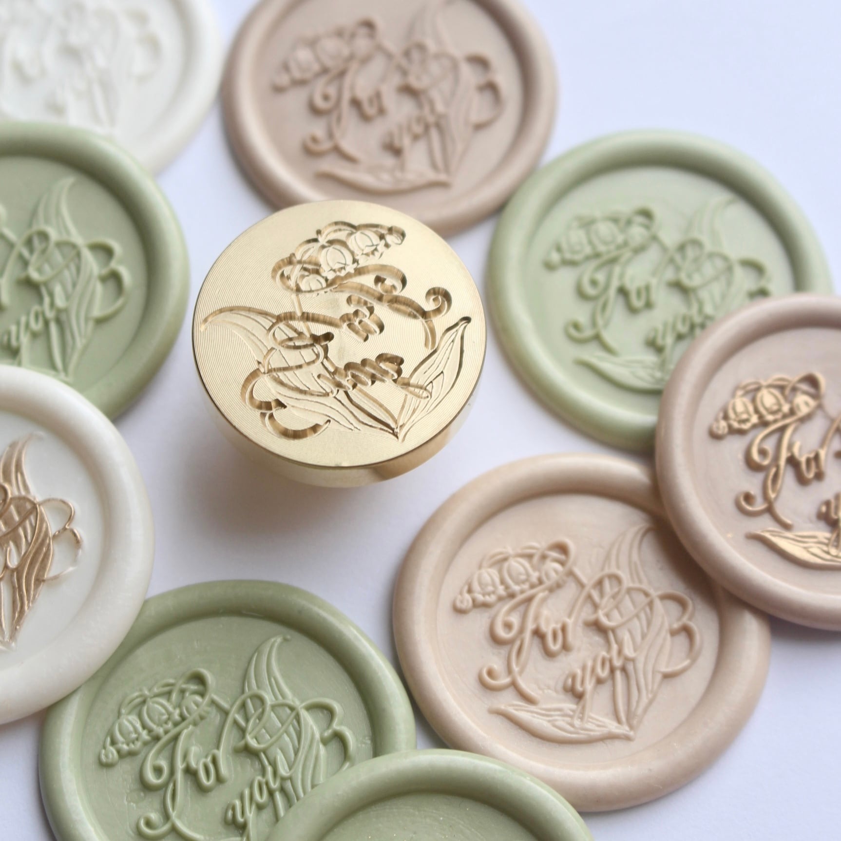 Wax seal stamp │For you【25mm】 | シーリングスタンプ - Myrtilles