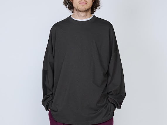 UNTRACE) L/S Graphic tee_4 | apt335nyc