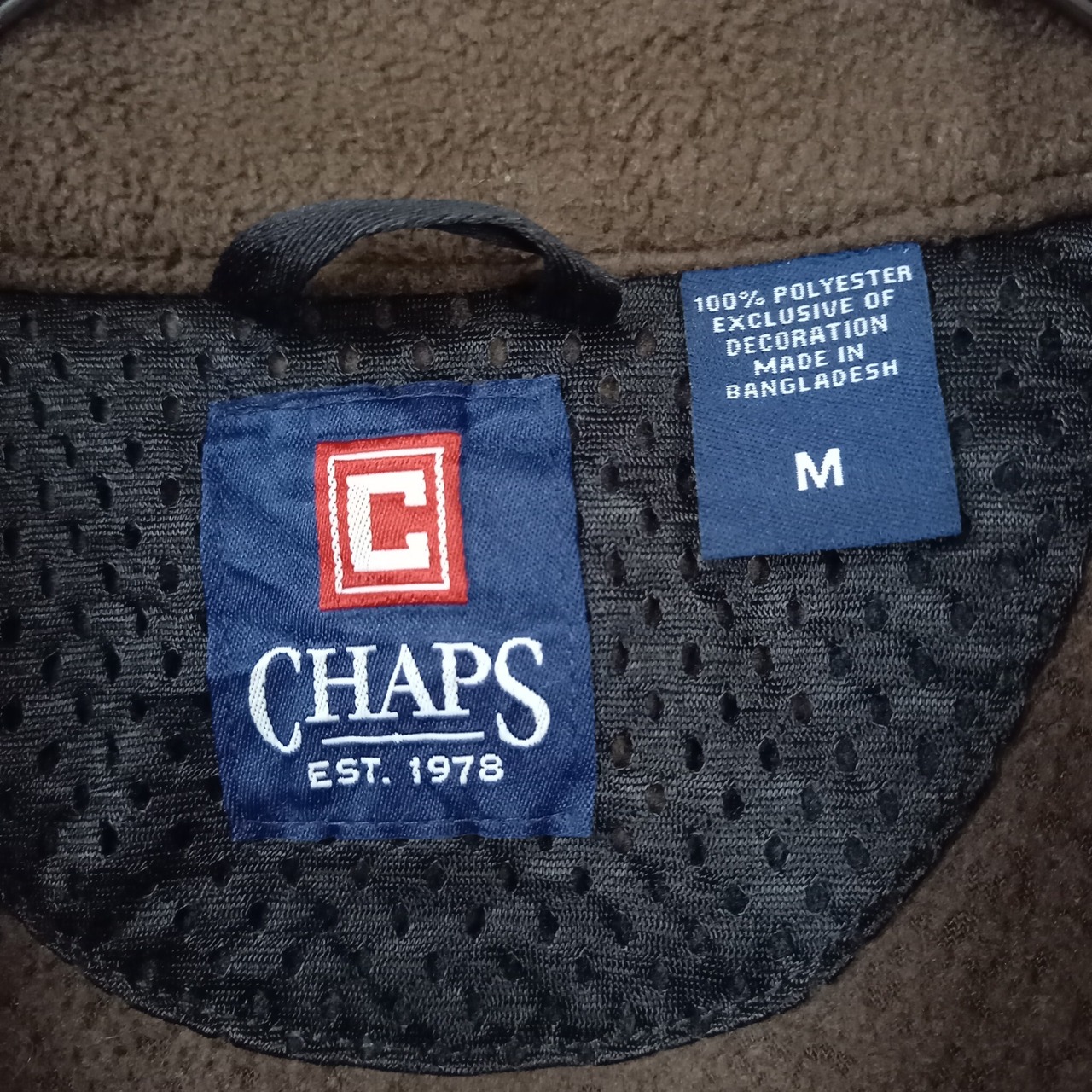 チャップス　フルジップ　デナリ　ジャケット　フリース　ブルゾン　刺繍ロゴ　M