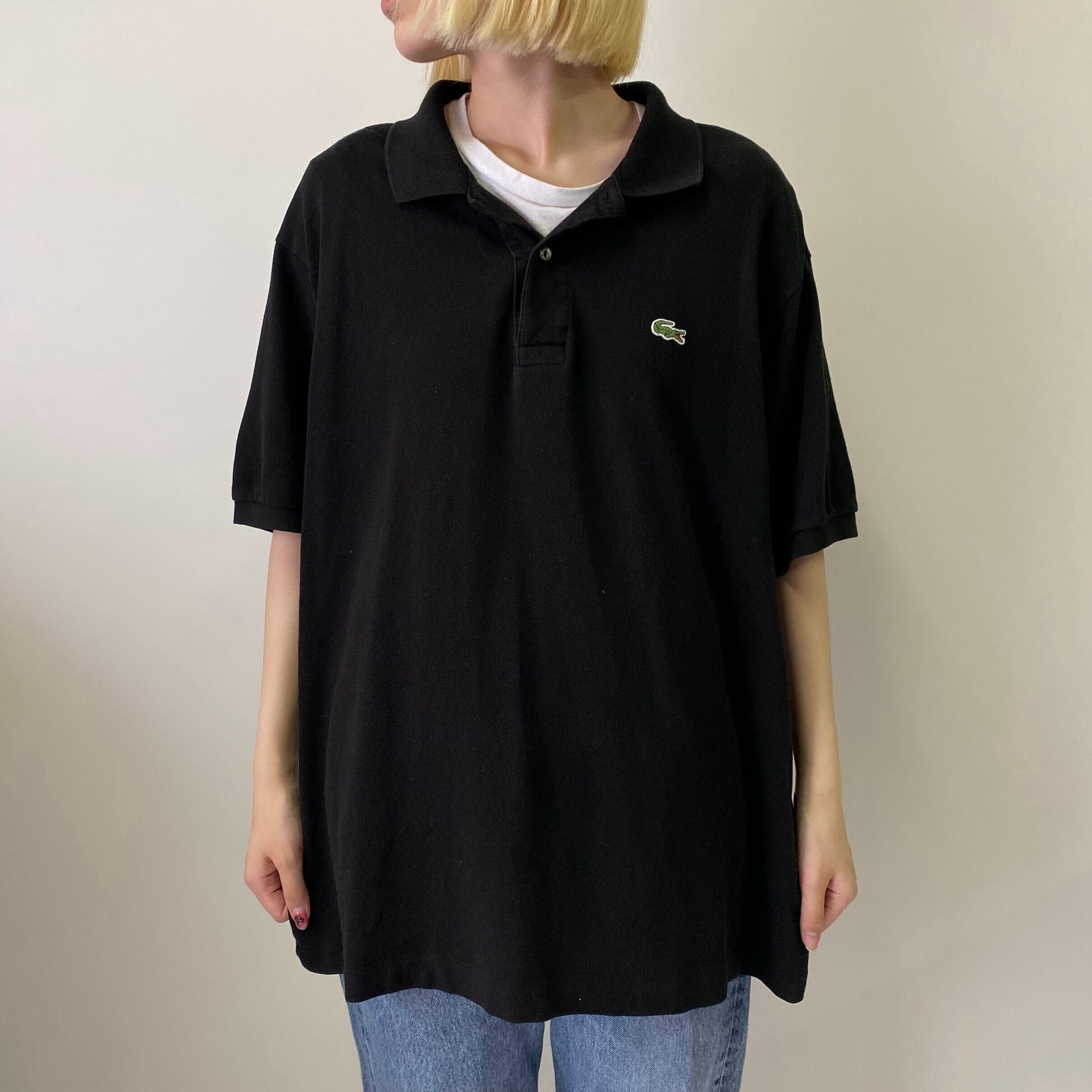 メドレー　80年代フレンチラコステ LACOSTE ブラック ほぼデッド メドレー様専用 80年代フレンチラコステ LACOSTE ブラック ほぼ