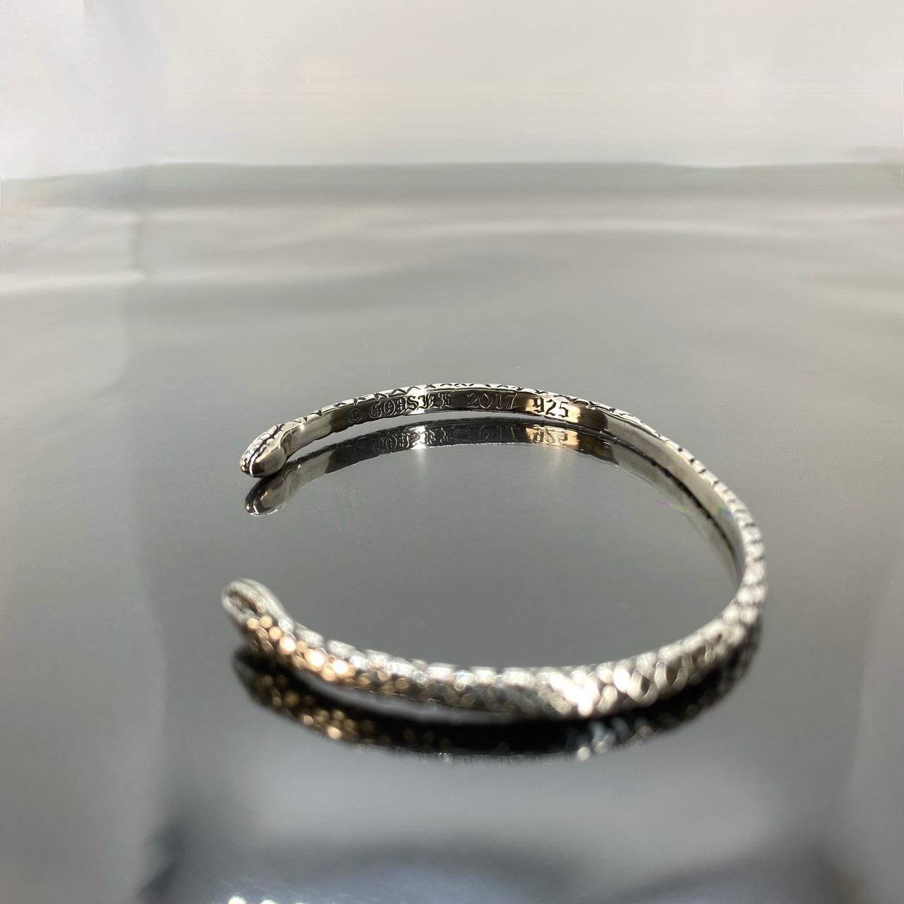 TWO HEADED SNAKE BANGLE BRACELET / スネークバングル