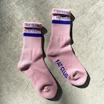 FAT CLUB REVERSIBLE SOCKS PINK