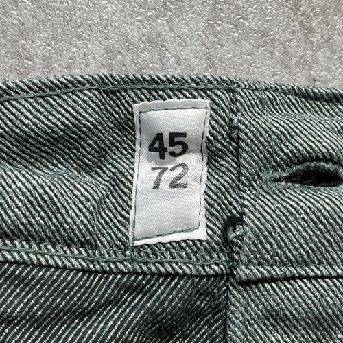 80-90s スイス軍 実物 デニム ワークパンツ 45/72 詳細写真2