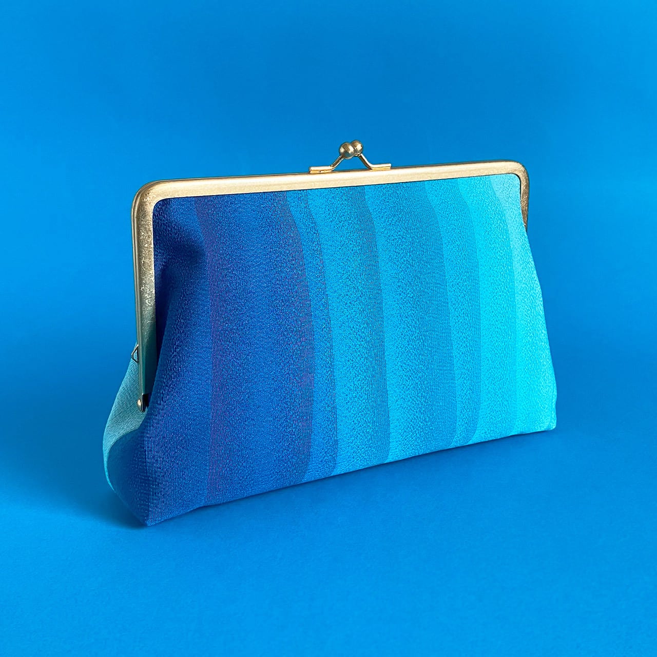 丹後ブルーがま口／b02 | MANAKA