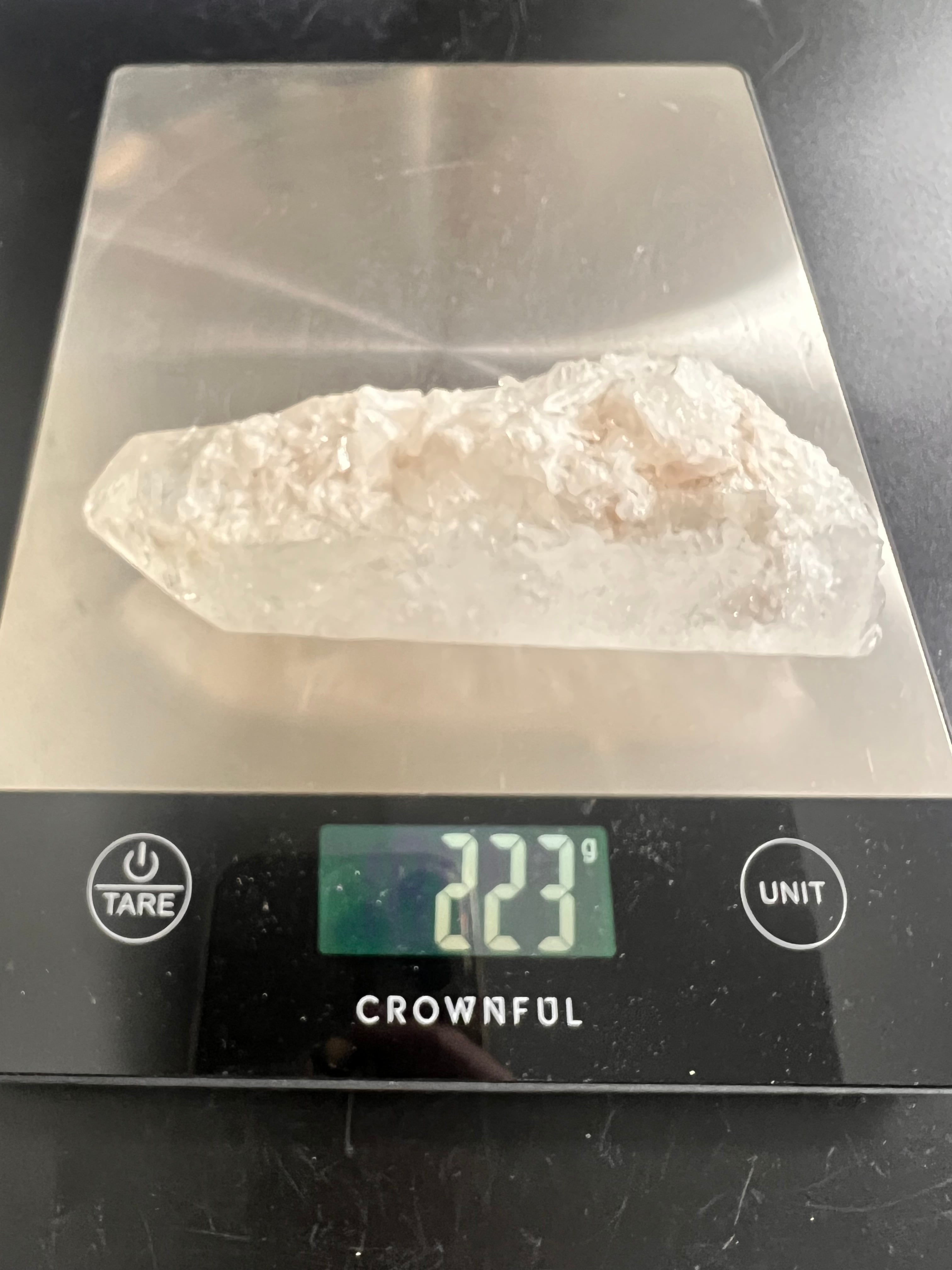 E33057】セルフヒールド 両錐 水晶 クォーツ ヒマラヤ水晶 ヒマラヤ産