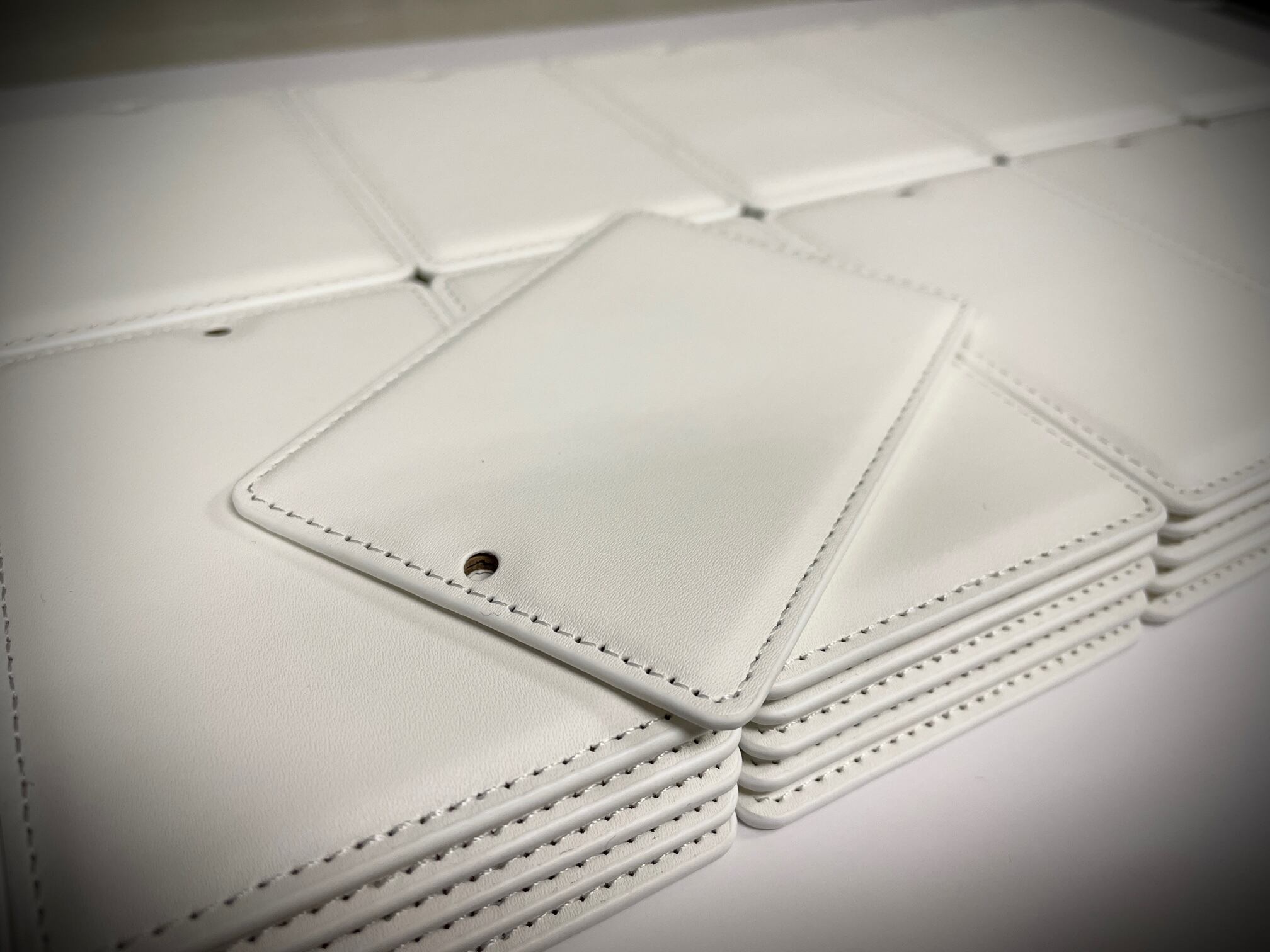 パスケース UVプリント用無地 長方形 両面印刷対応 10個セット