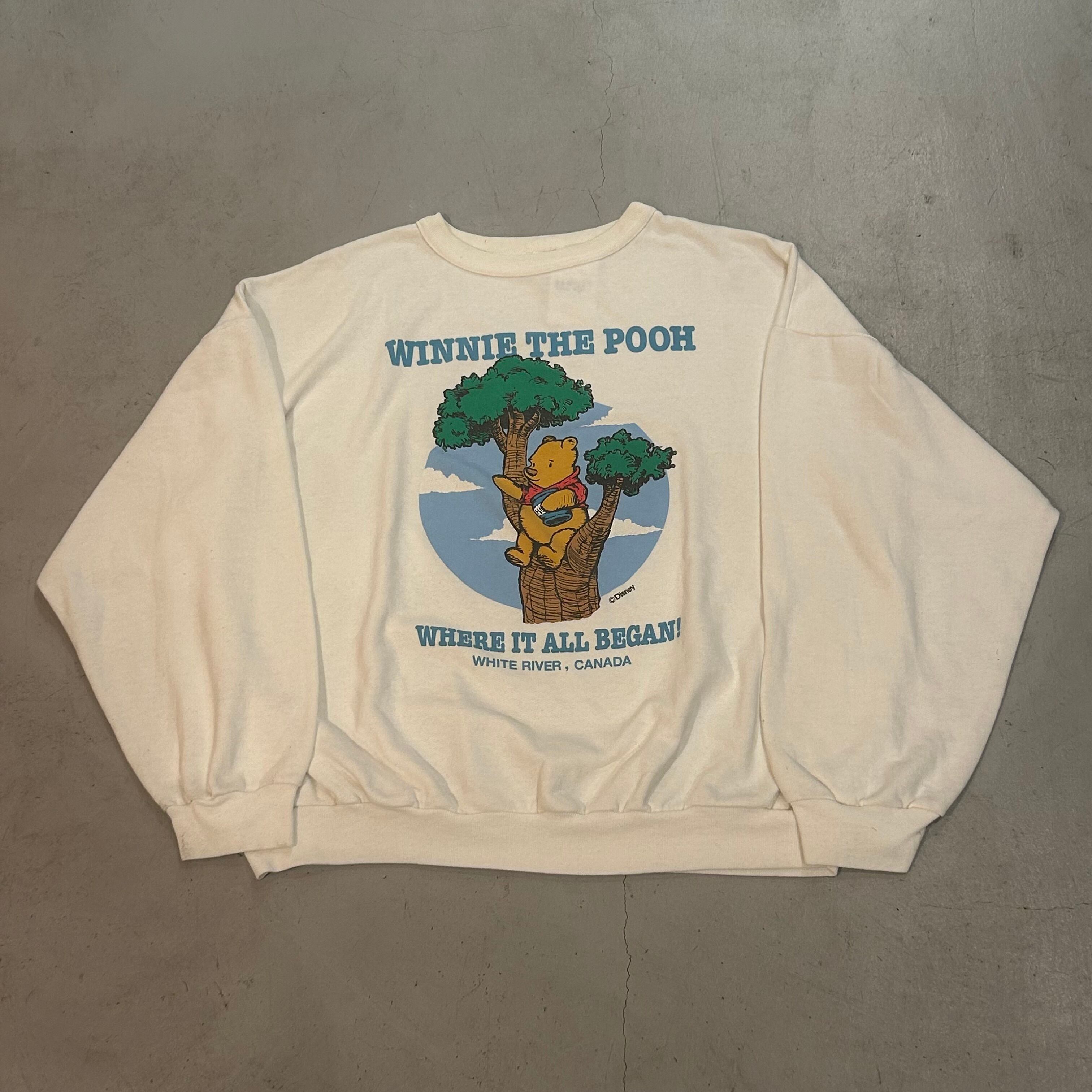 90s Winnie the Pooh “where it all began!” sweat【高円寺店】