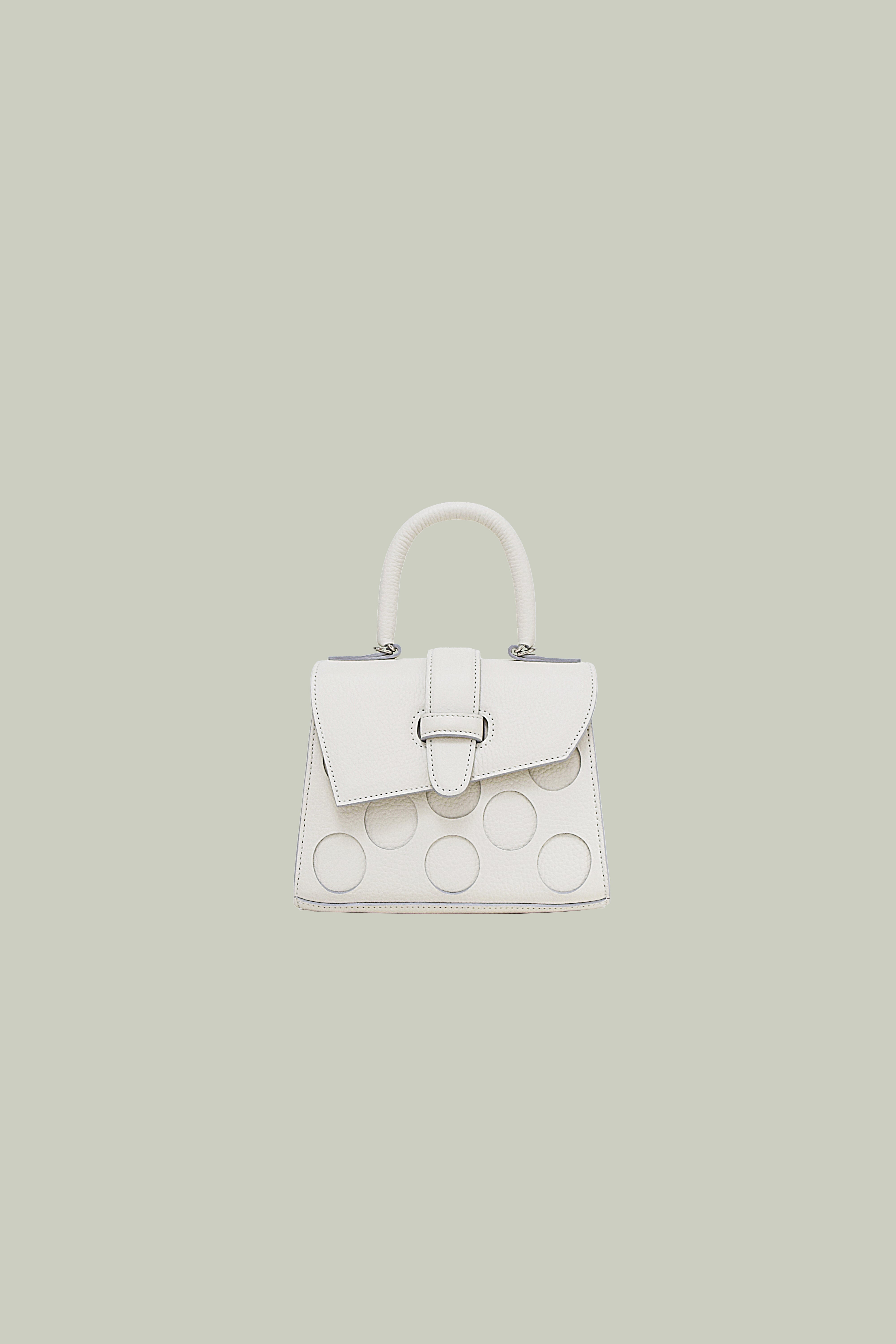 SHOJIFUJITA「1」DANCER-6 DOT SHRINK LEATHER SNOWWHITE