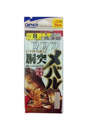 OWNER(オーナー) 胴突メバル 3本鈎3組 8-1-1.5