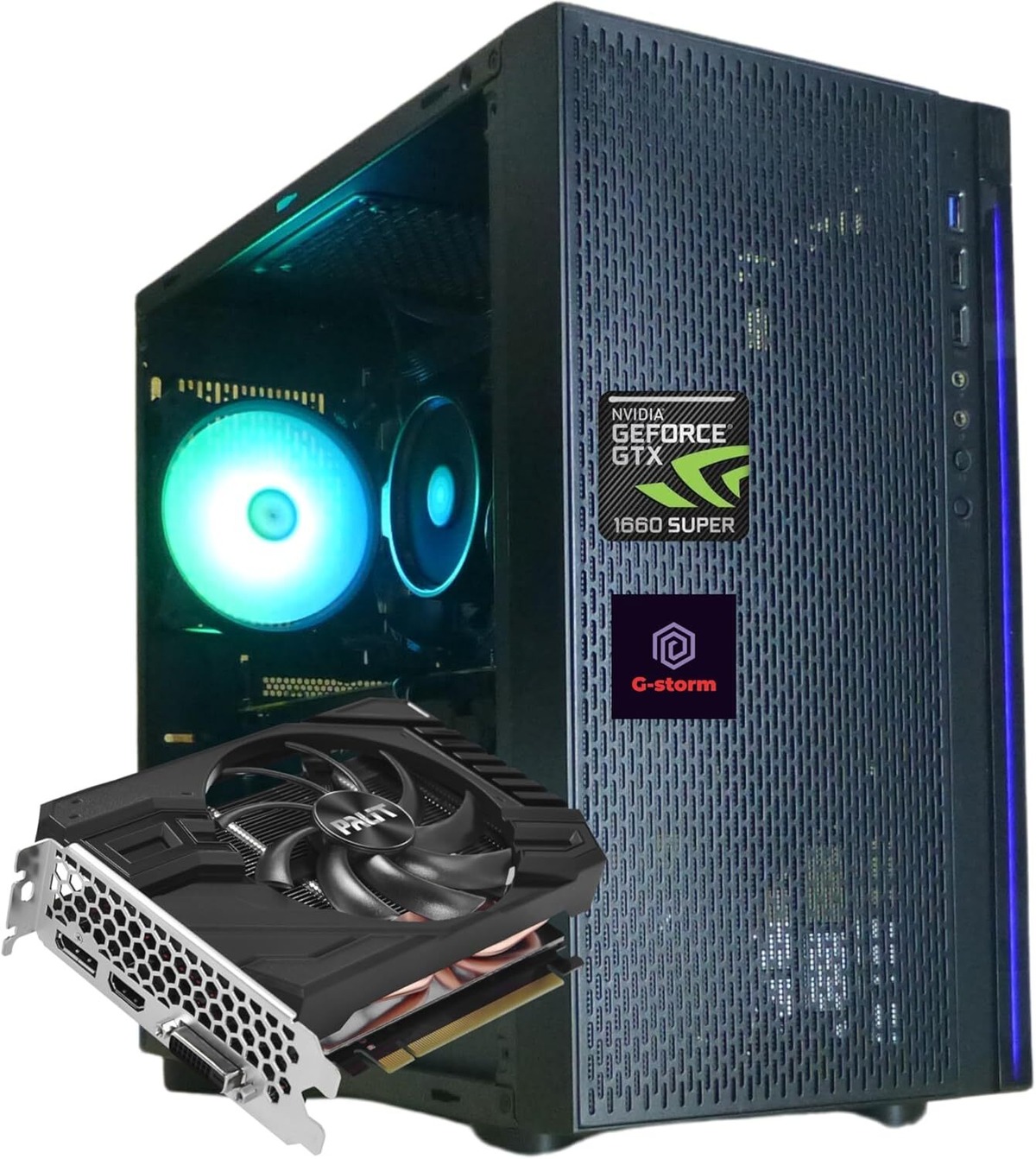 WaffleMK ゲーミングPC タワー型 G-Storm AMD Ryzen 5 4500 i7 第10 
