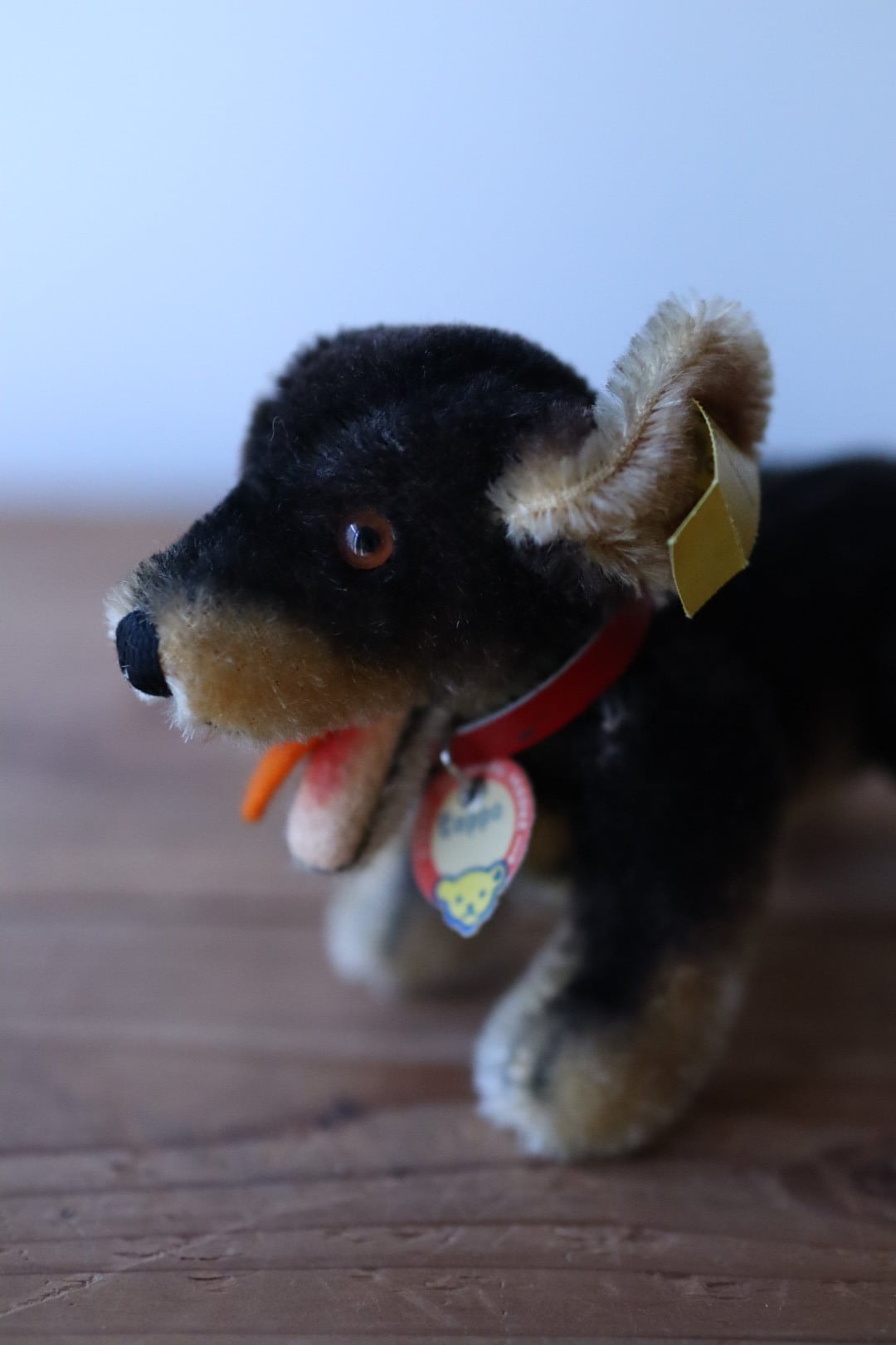 シュタイフ 犬 ダックスフンド Steiff Beppo 10㎝ ヴィンテージ ぬいぐるみ