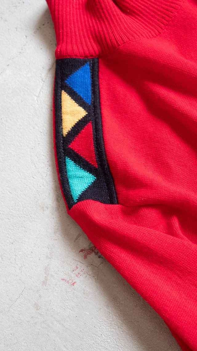"Lucia" used Geometric patterns knit
