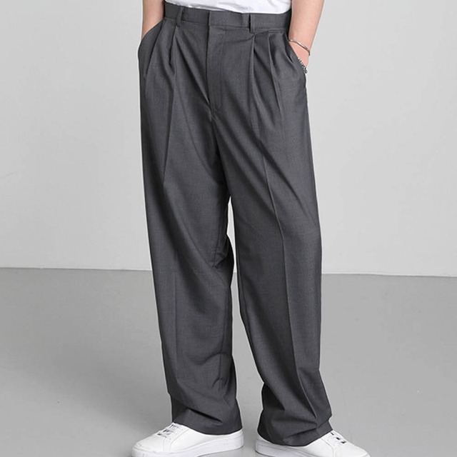 薄手ワイドドレープパンツ　MT0080046