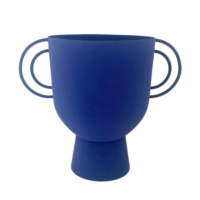 Powder-coated steel plant pot cover　植木鉢カバー