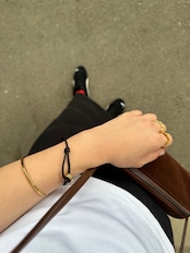 SS ノットコードブレスレット