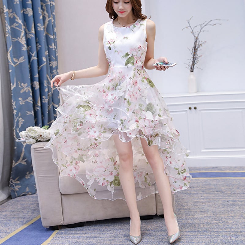 花柄 ワンピース ナイトドレス ミニ セクシー 可愛い 韓国 ドレス
