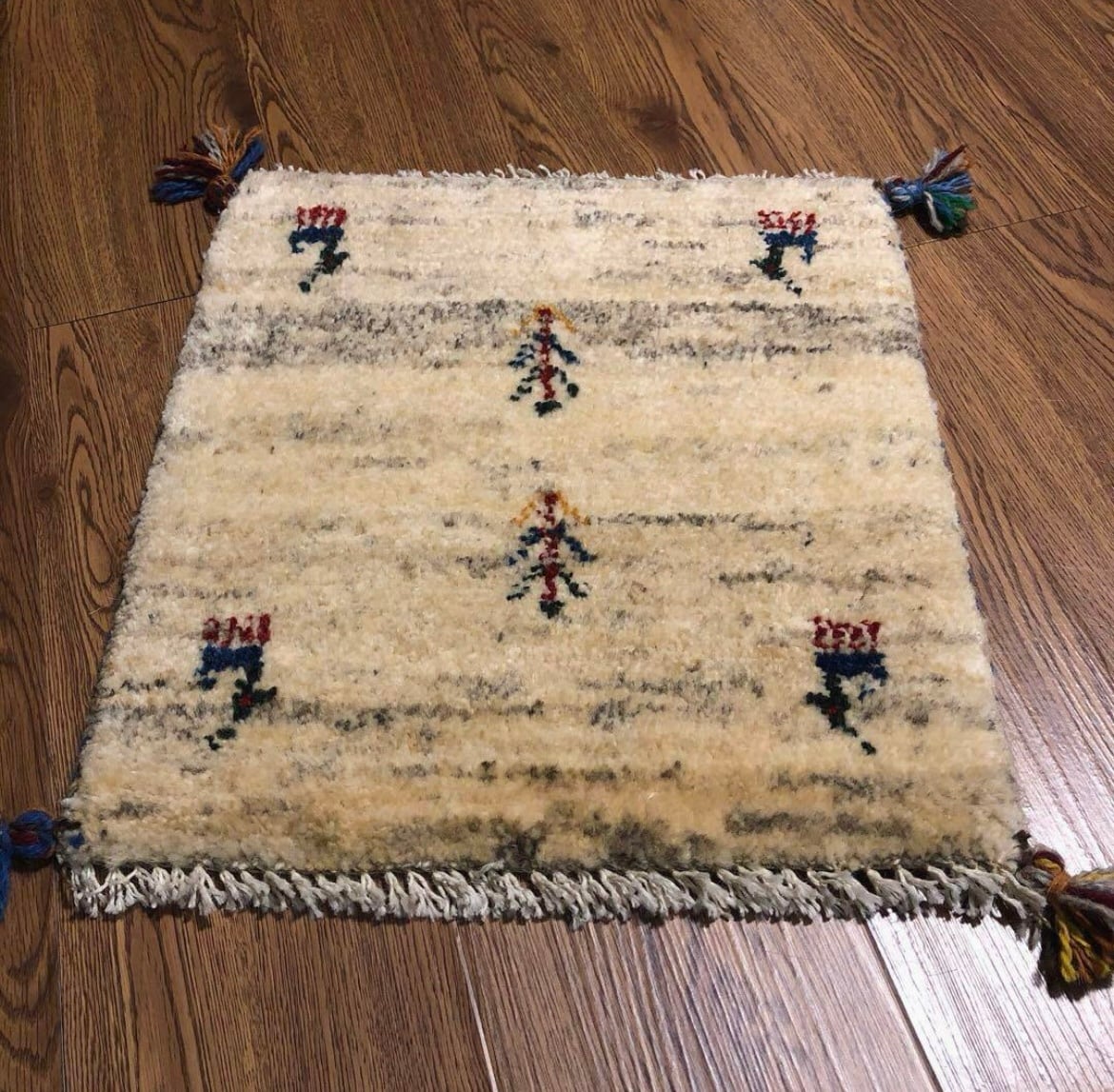 ペルシャギャッベ (ギャベ) チェアマット 椅子の座布団 No.GS-1306