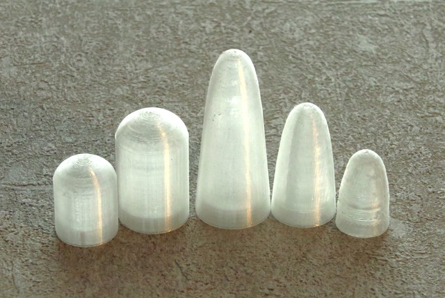 LEDキャップ５種セット（半透明・Akari-yurayura/mini6/12共用）