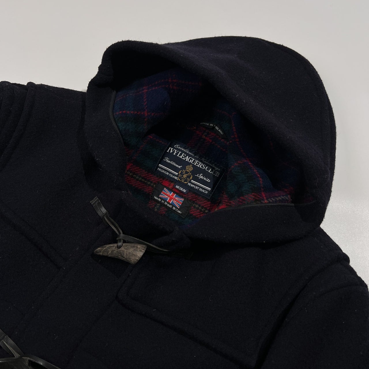 イングランド製 IVY LEAGUERS CLUB アイビーリガーズクラブ 裏チェック