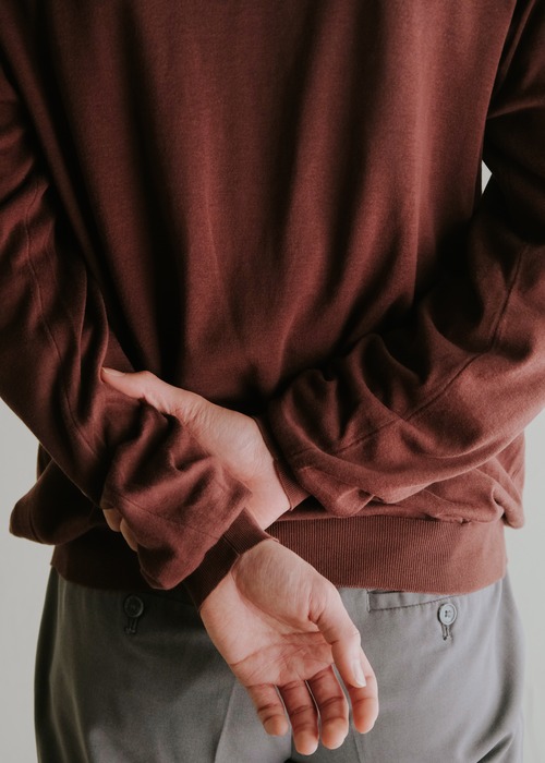 90's malo v-neck cotton knit