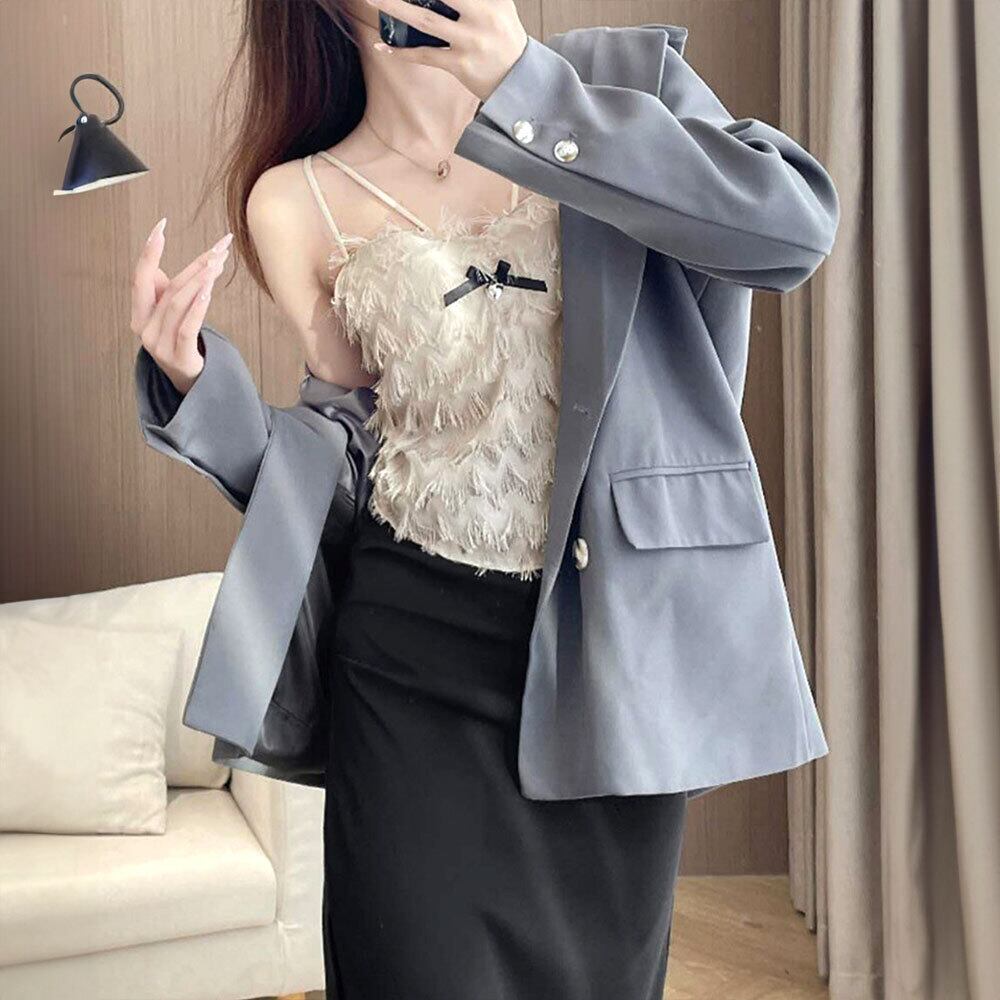 カップ付き フリンジ キャミソール レディース 韓国 インナー トップス 春夏 大人 かわいい おしゃれ きれいめ フェミニン ガーリー 大人可愛い 大人女子