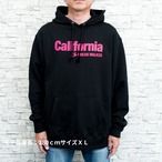 California by BREAK WALKER　LOGO　HOODIE / BLACK